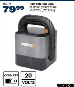 RONA Worx Portable vacuum offer