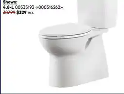 RONA American Standard skirted toilets offer