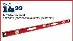 RONA Craftsman 48 I-beam level offer