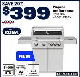 RONA LAFLAMME & Co Propane gas barbecue offer