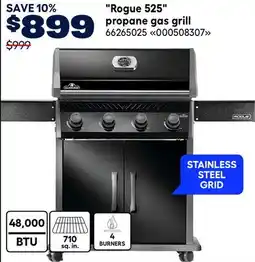 RONA Napoleon Rogue 525 propane gas grill offer