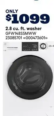 RONA GE 2.8 cu. ft. washer offer