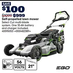 RONA EGO Self-propelled lawn mower offer