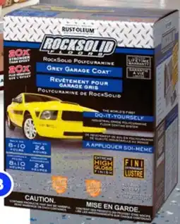 RONA Rust-Oleum Rocksolid floor coating offer