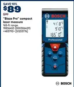 RONA Bosch Blaze Pro compact laser measure offer