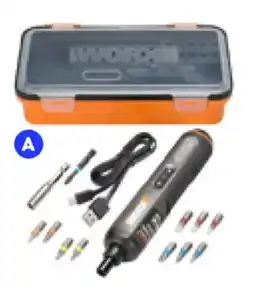 RONA WORX Screwdriver with 12 bits offer