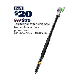 RONA EGO Telescopic extension pole offer