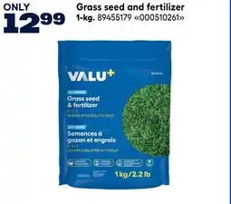 RONA Valu+ Grass seed and fertilizer 1-kg offer