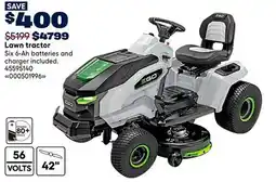 RONA EGO Lawn tractor offer