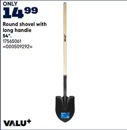 RONA VALU+ Round shovel with long handle 54 offer
