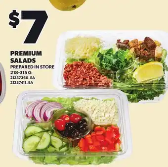 Loblaws PREMIUM SALADS offer