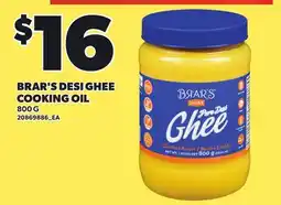 Loblaws BRAR'S DESI GHEE COOKING OIL offer