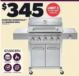 Loblaws EVERYDAY ESSENTIALS 5+1 BURNER GRILL offer