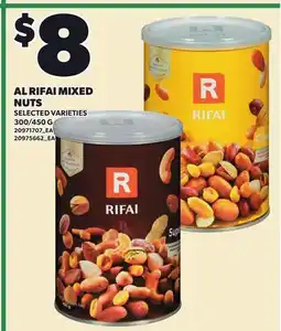 Loblaws AL RIFAI MIXED NUTS, 300/450 G offer