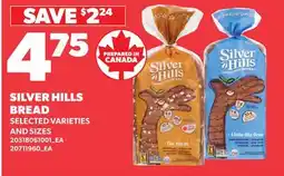 Loblaws SILVER HILLS BREAD offer