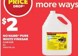 Loblaws NO NAME PURE WHITE VINEGAR offer