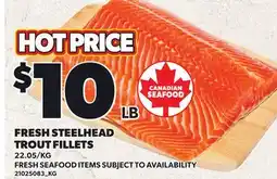 Loblaws FRESH STEELHEAD TROUT FILLETS offer