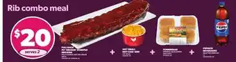 Loblaws RIB COMBO MEAL offer