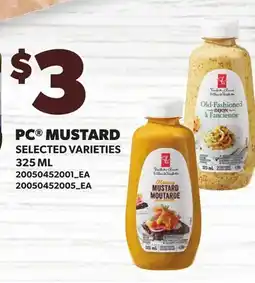 Loblaws PC MUSTARD offer