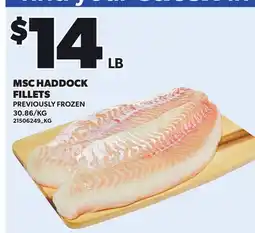 Loblaws MSC HADDON FILLETS offer