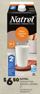 Loblaws NATREL LACTOSE-FREE offer