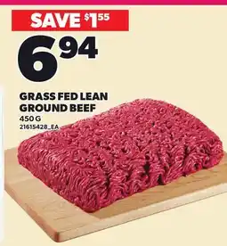Loblaws GRASS FED LEAN GROUND BEEF offer
