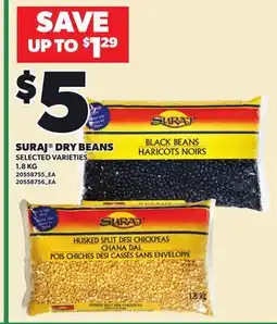 Loblaws SURAJ DRY BEANS offer