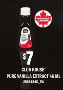 Loblaws CLUB HOUSE PURE VANILLA EXTRACT offer