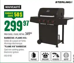 BMR BARBECUE  FLAME 410  STERLING offer