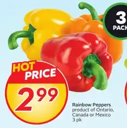 Sobeys Rainbow Peppers offer