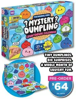 Showcase Mystery Dumpling Bao Bun Countdown Calendar offer