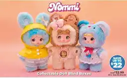 Showcase Nommi Collectable Doll Blind Boxes offer