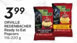 Sobeys ORVILLE REDENBACHER Ready to Eat Popcorn offer
