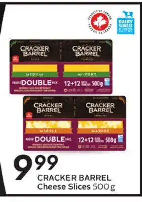 Sobeys CRACKER BARREL Cheese Slices offer