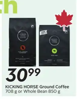 Sobeys KICKING HORSE Ground Coffee offer