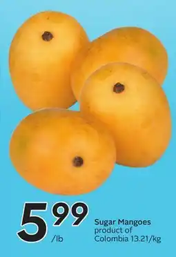Sobeys Sugar Mangoes offer
