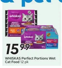 Sobeys WHISKAS Perfect Portions Wet Cat Food offer