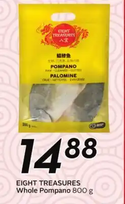 Sobeys EIGHT TREASURES Whole Pompano offer