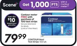 Sobeys CONTOUR Next Test Strips offer