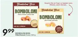 Sobeys BOMBOLONI BOSS Filled Donuts offer
