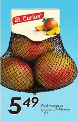Sobeys Red Mangoes offer