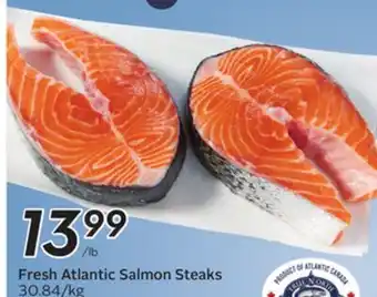 Sobeys Fresh Atlantic Salmon Steaks offer