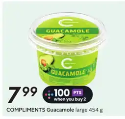 Sobeys COMPLIMENTS Guacamole offer