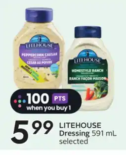 Sobeys LITEHOUSE Dressing offer
