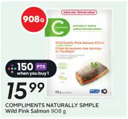 Sobeys COMPLIMENTS NATURALLY SIMPLE Wild Pink Salmon offer