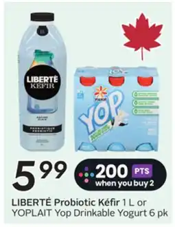 Sobeys Probiotic Kéfir offer