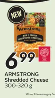 Sobeys ARMSTRONG Shredded Cheese offer