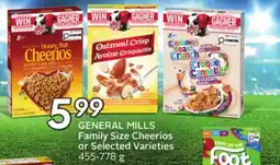 Sobeys GENERAL MILLS Family Size Cheerios offer