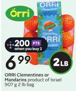 Sobeys ORRI Clementines or Mandarins offer