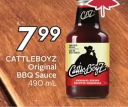 Sobeys CATTLEBOYZ Original BBQ Sauce offer